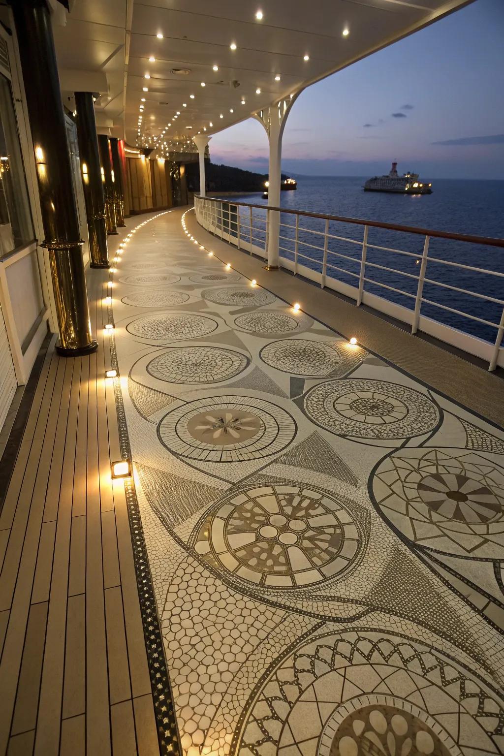 Lighting can accentuate your deck's unique features.