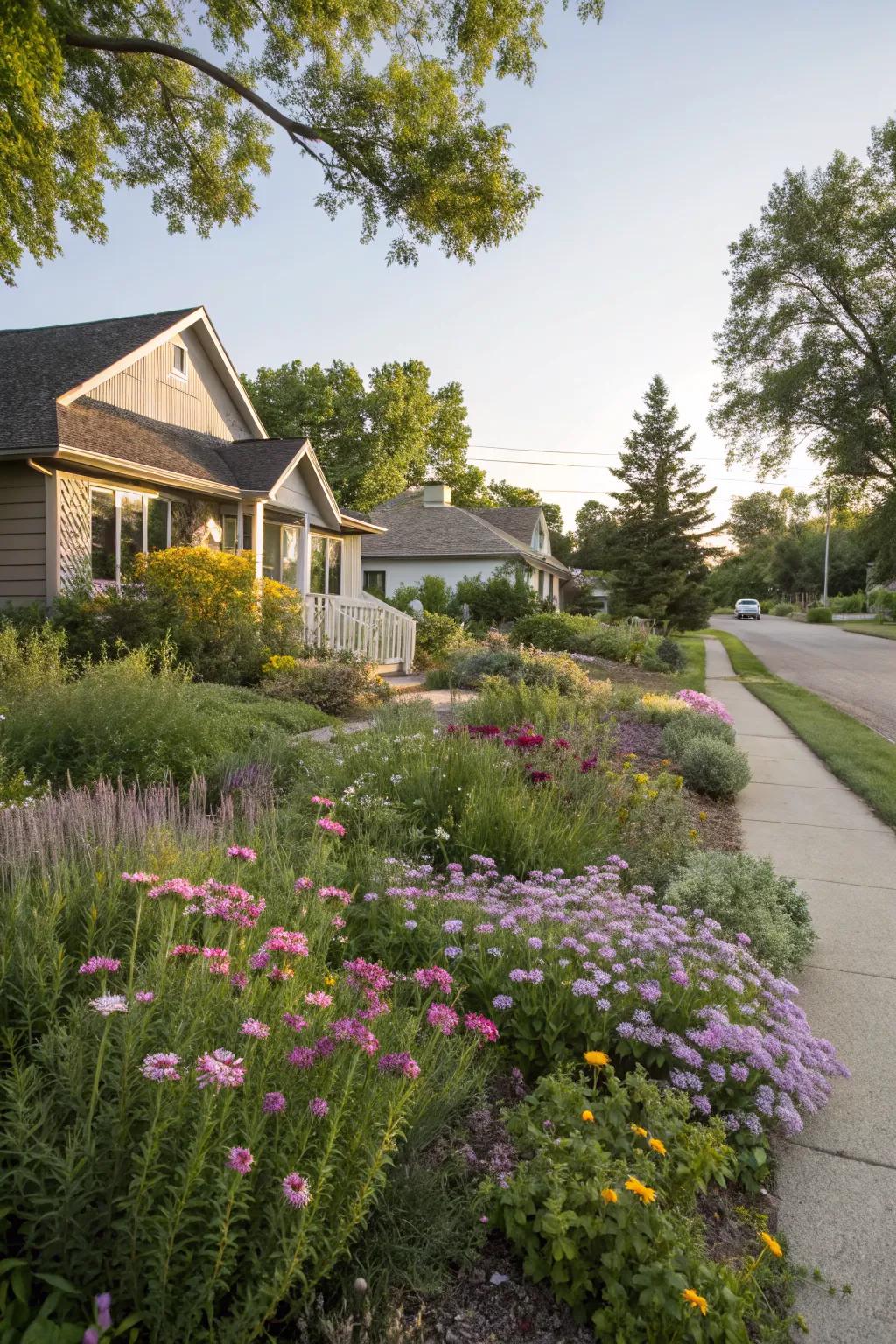 Native plants offer beauty and sustainability.