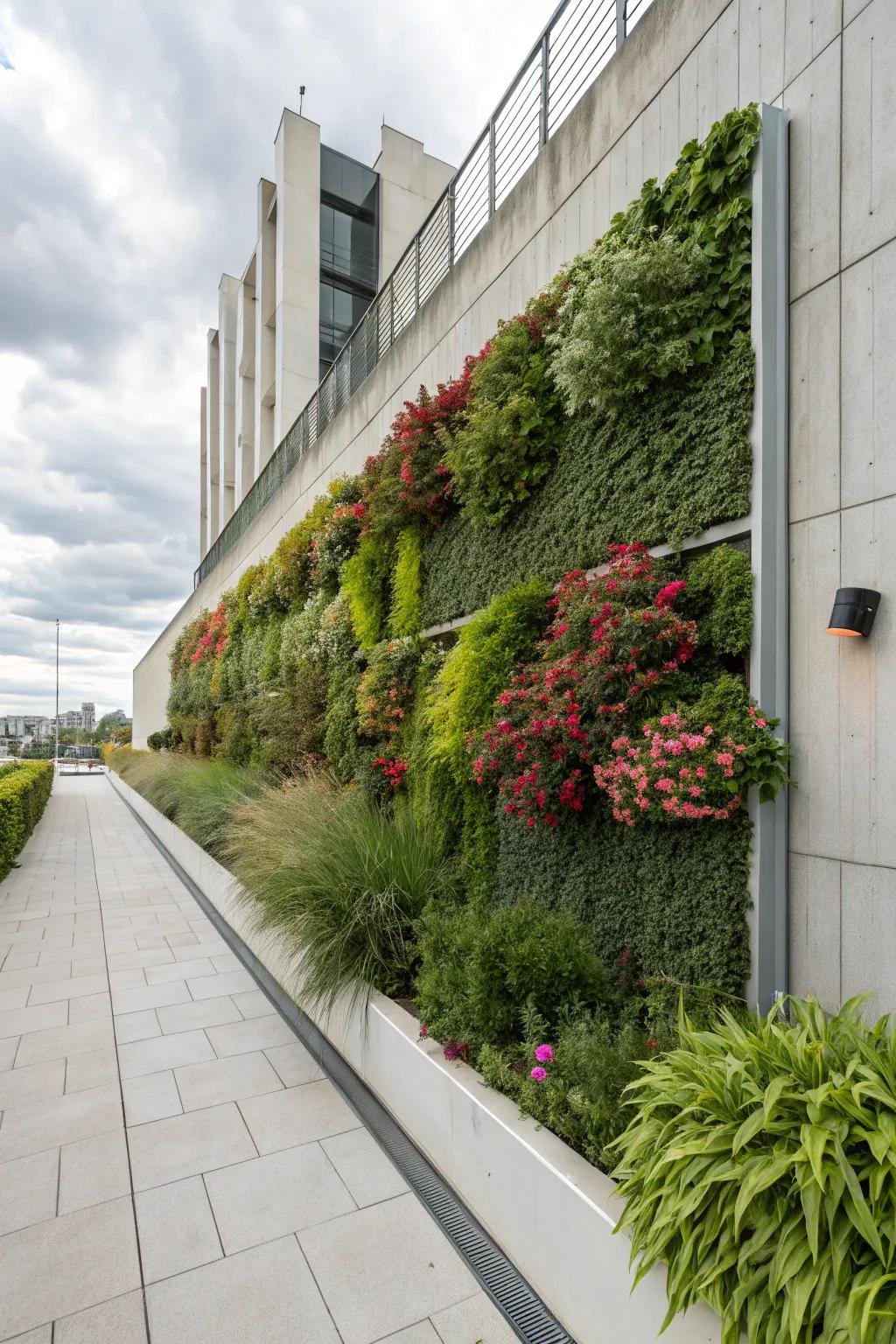 Vertical gardens bring unexpected elegance to your walls.