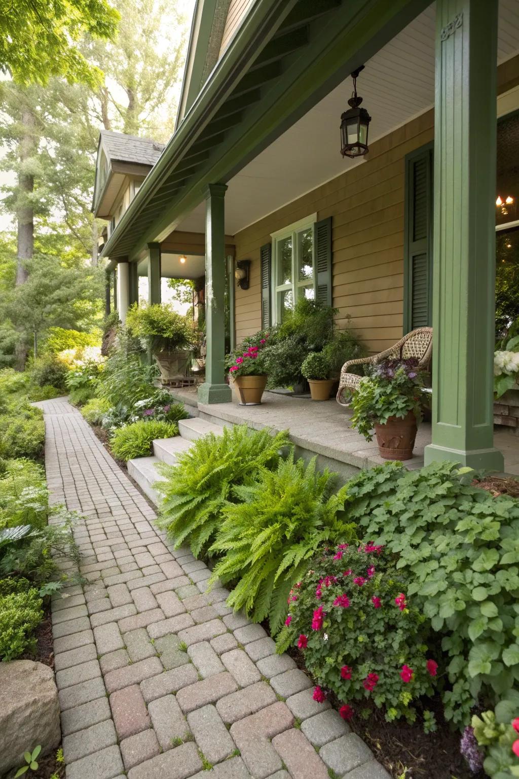 Permeable pavers combine style with sustainability.