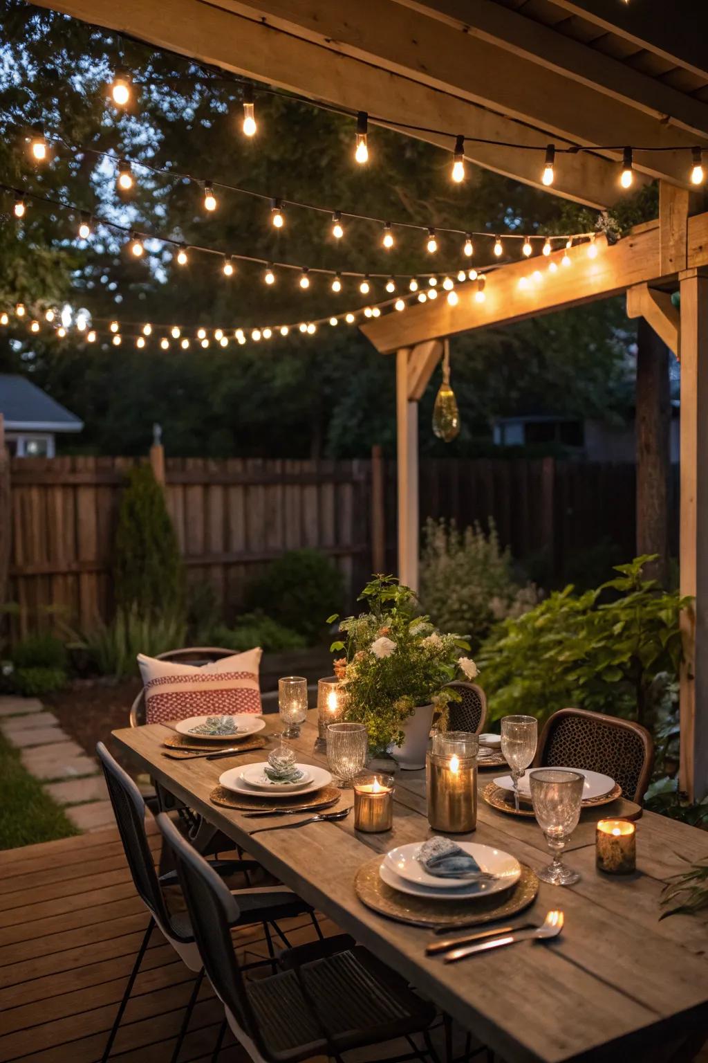 Focusing lighting on a focal point enhances functionality and aesthetics.