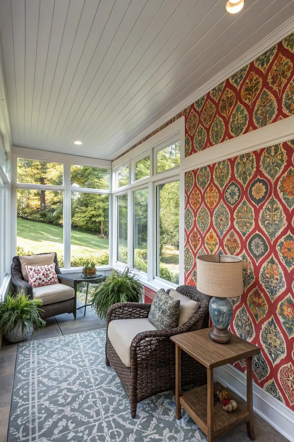 Make a statement with a striking accent wall.