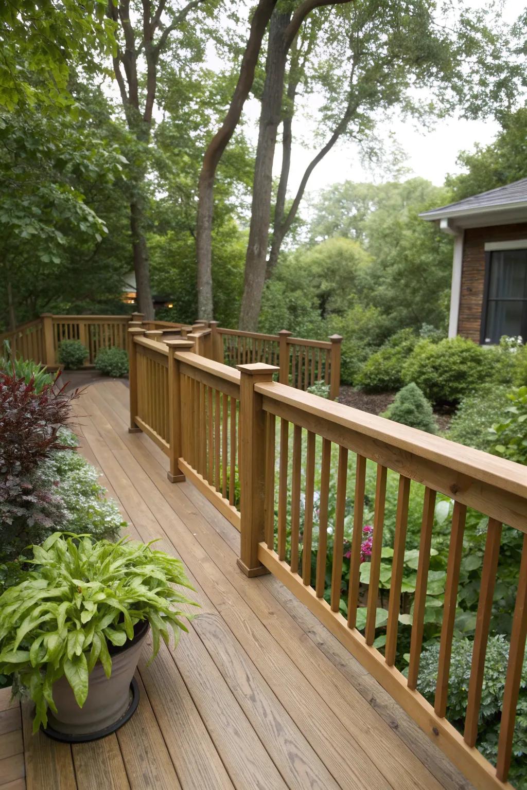Eco-friendly beauty with sustainable finishes.
