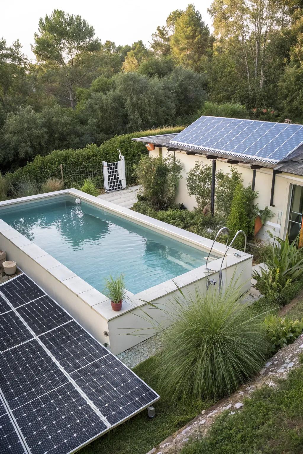 Go green with sustainable pool solutions.