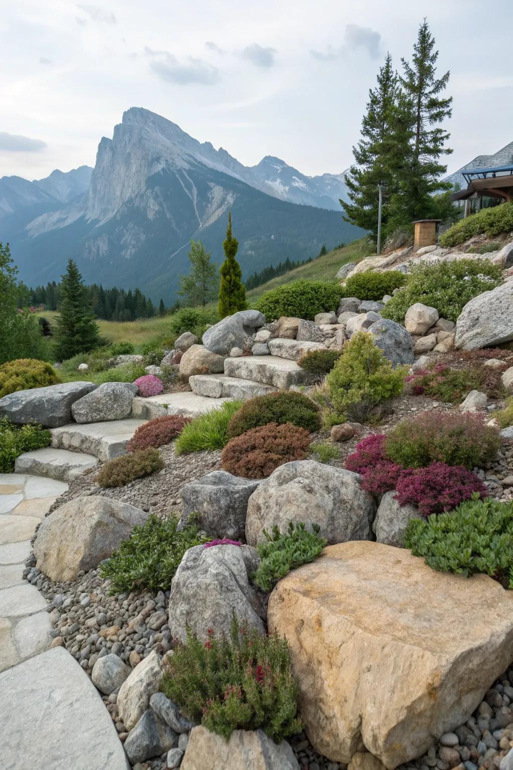 Alpine plants bring a touch of mountain serenity to your garden.