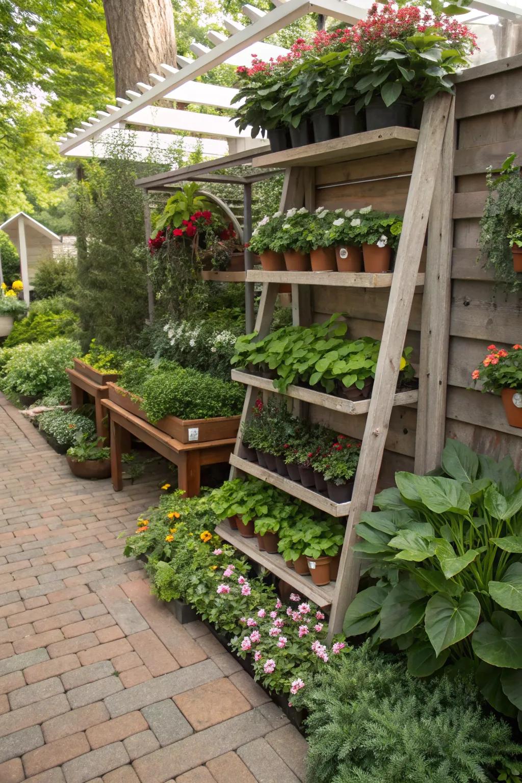 Make every inch count by using corner spaces effectively.