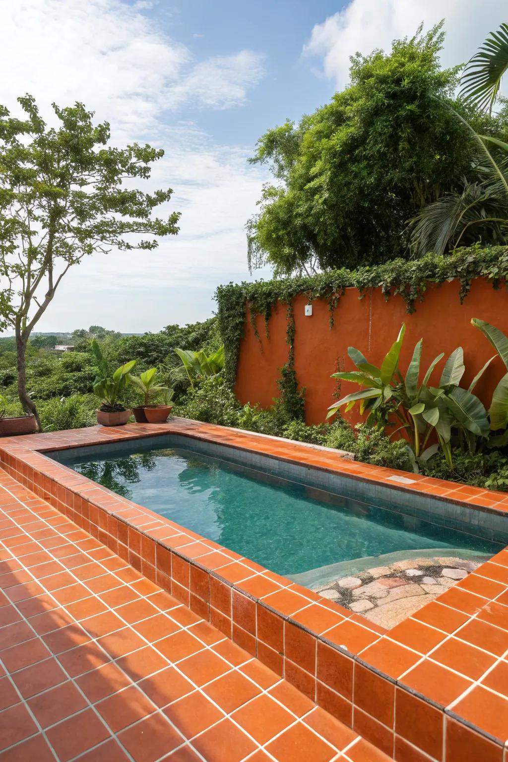 Bold colors can transform your pool into a standout feature.