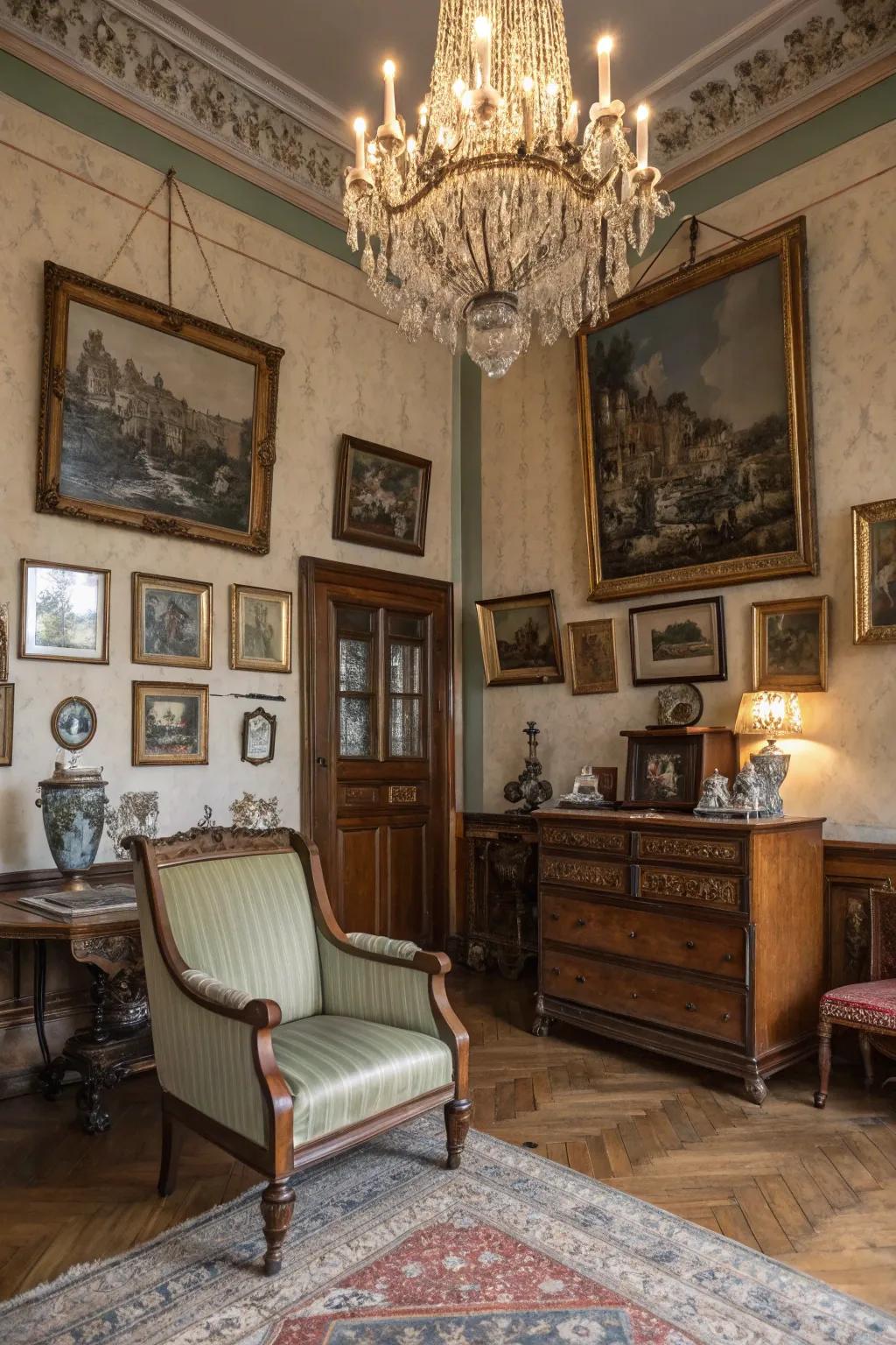 A vintage theme adds nostalgia and charm.