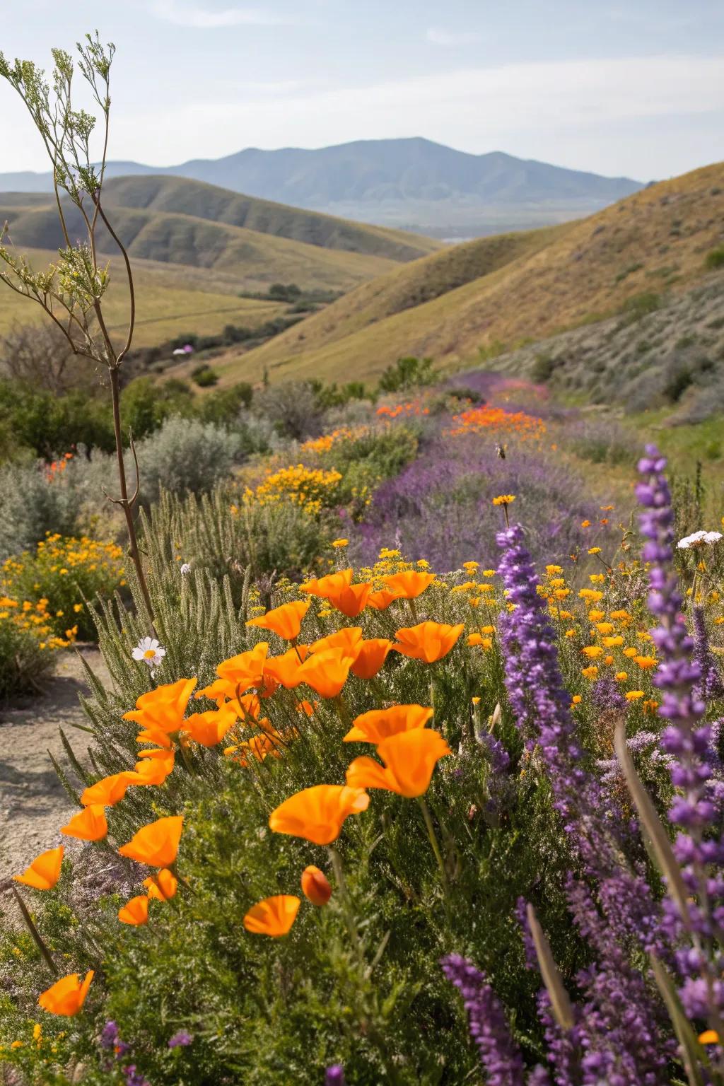 Native plants support local wildlife and thrive beautifully.
