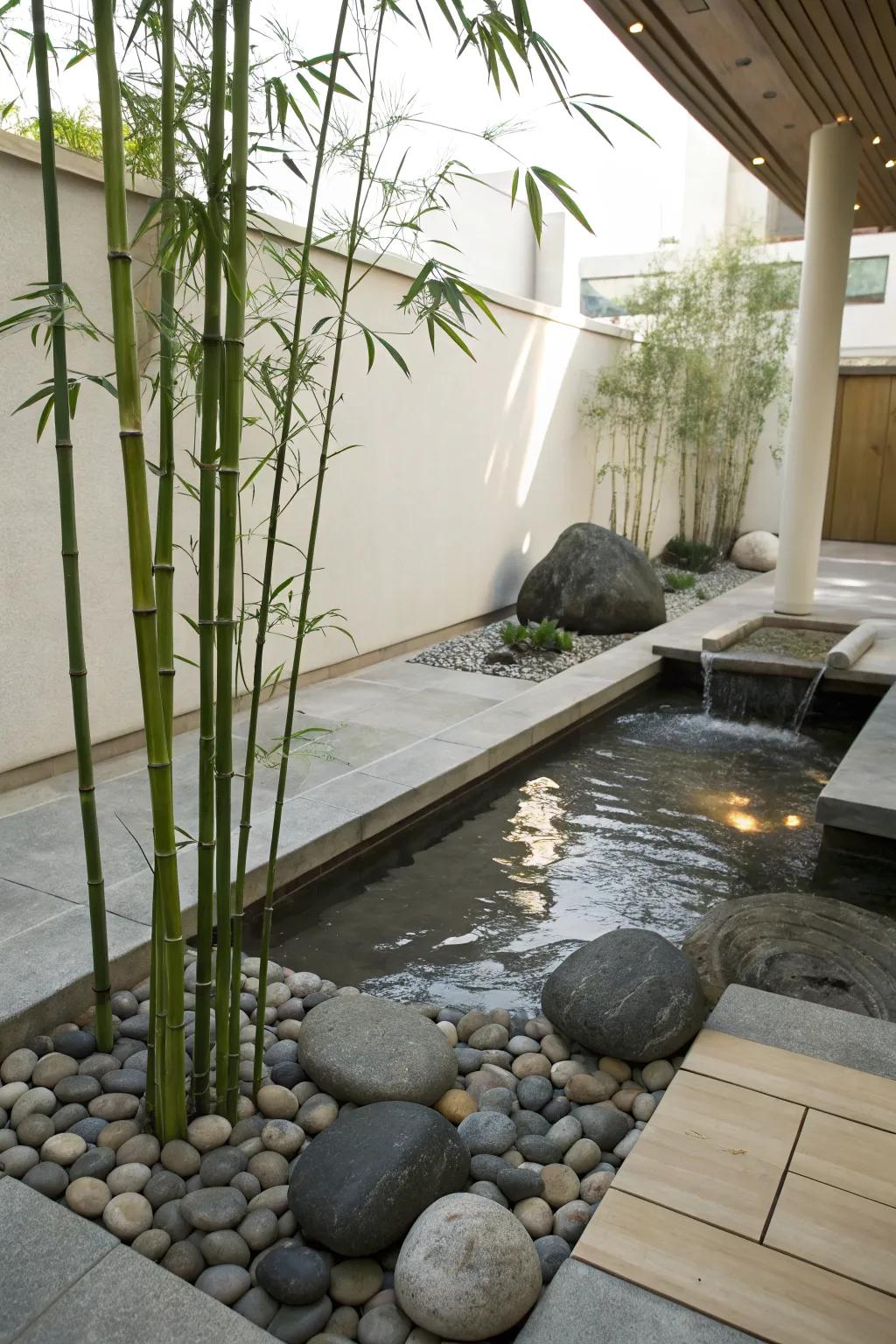 Find your peace in a Zen corner.