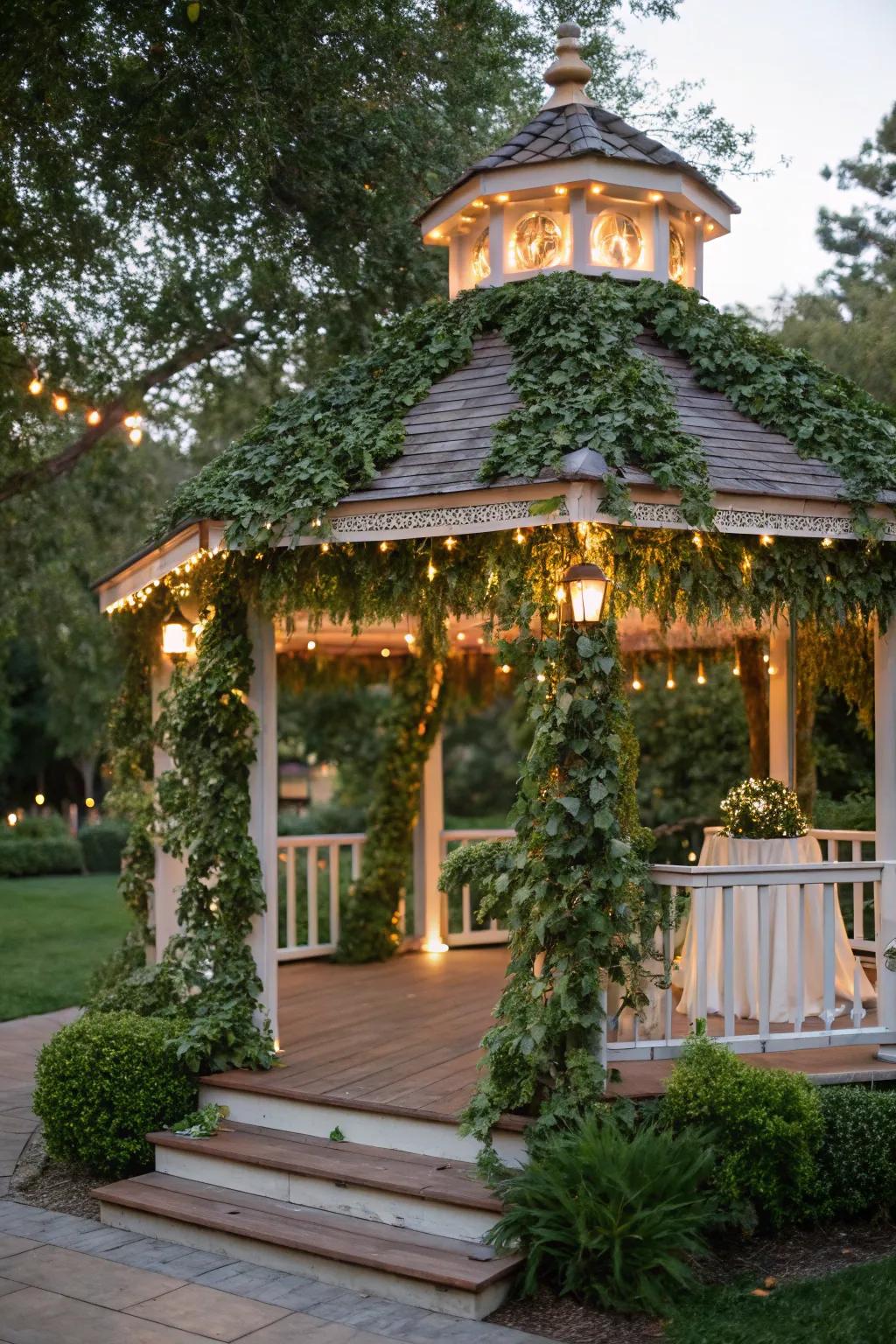 Greenery adds natural beauty and sustainability to your decor.
