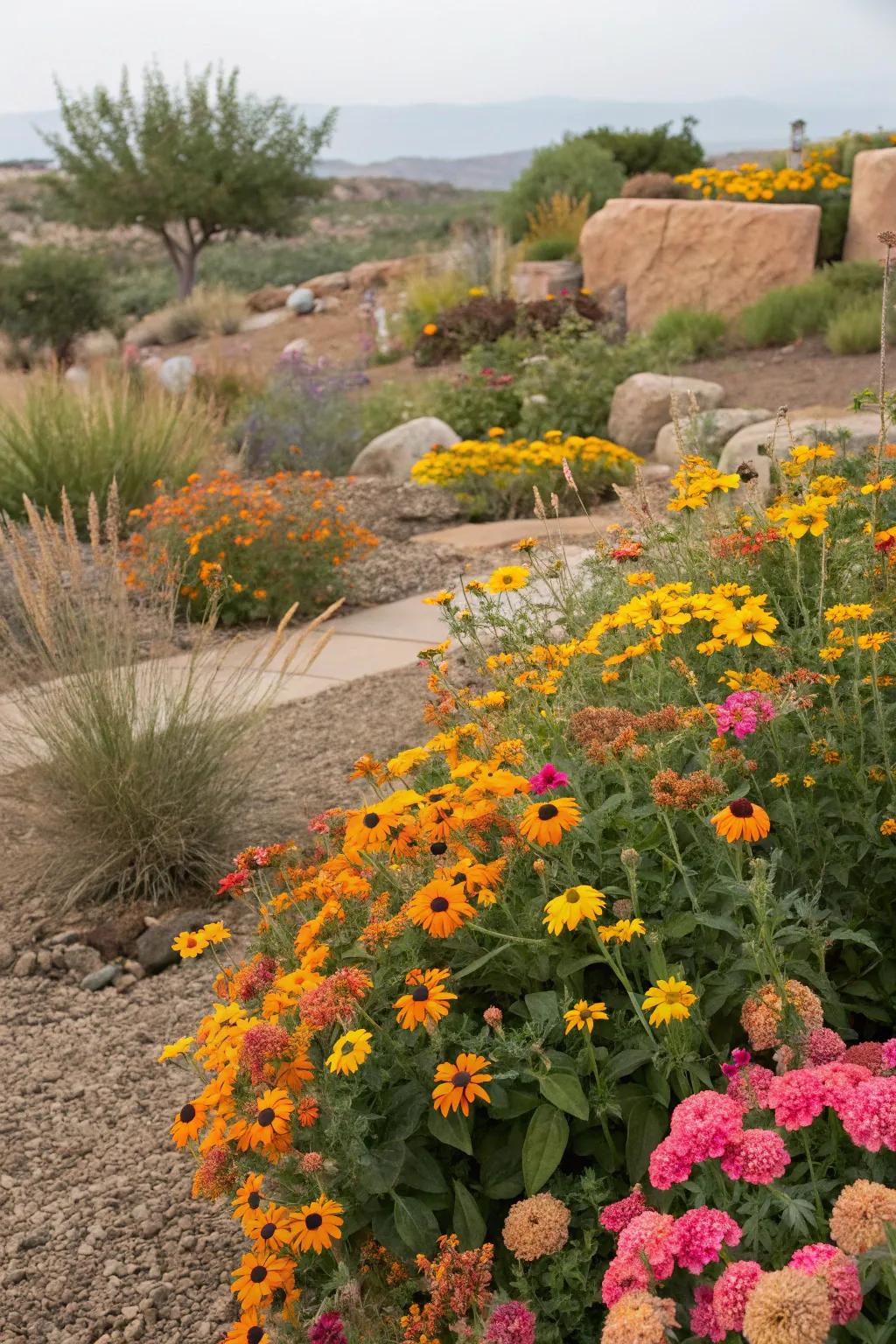 Vibrant blooms bring life and color to your outdoor space.