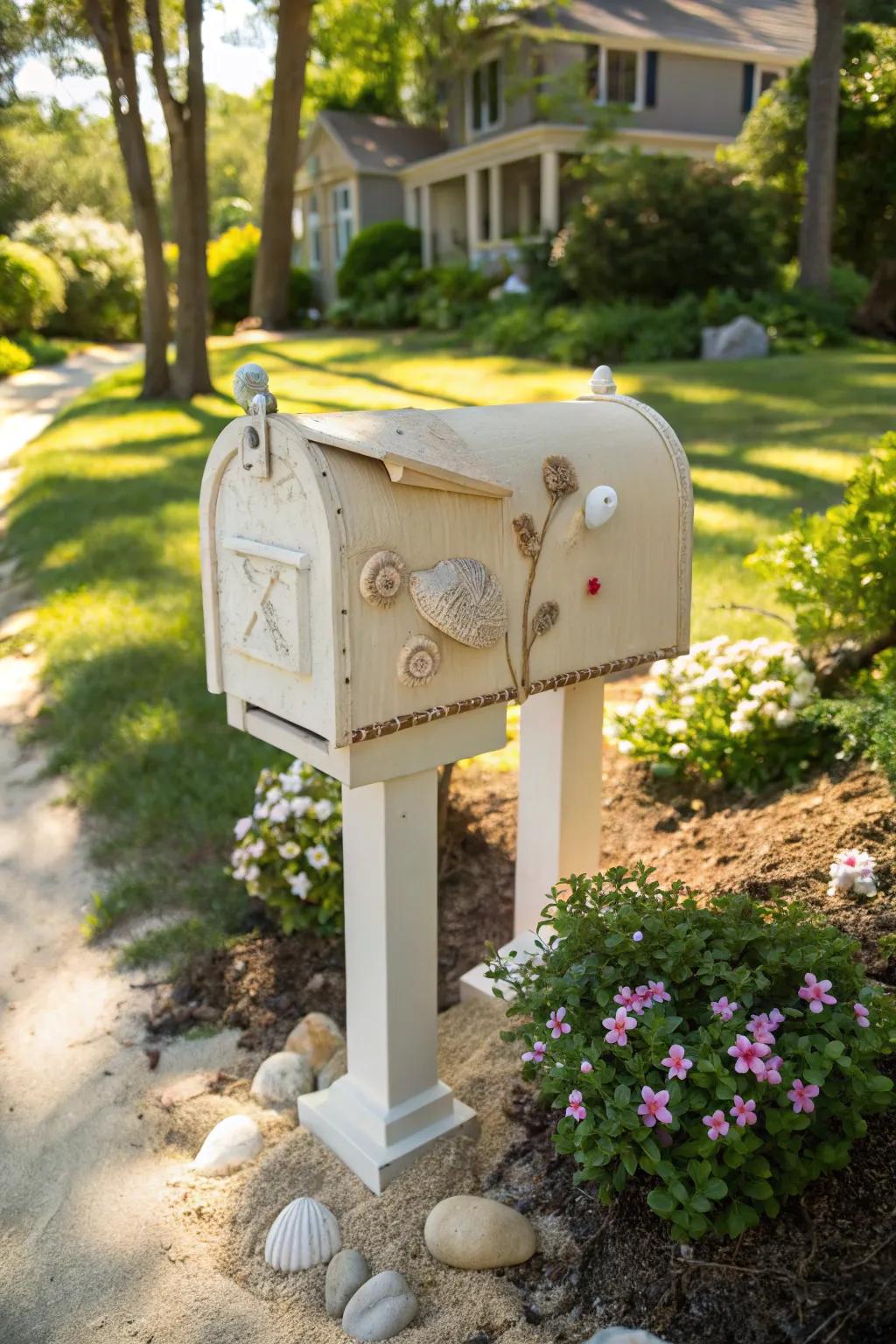 A themed mailbox showcases your unique style and interests.