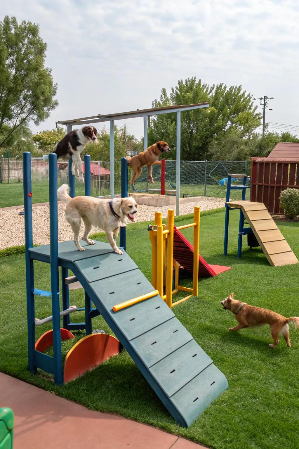 Utilize vertical space for an extra layer of fun.