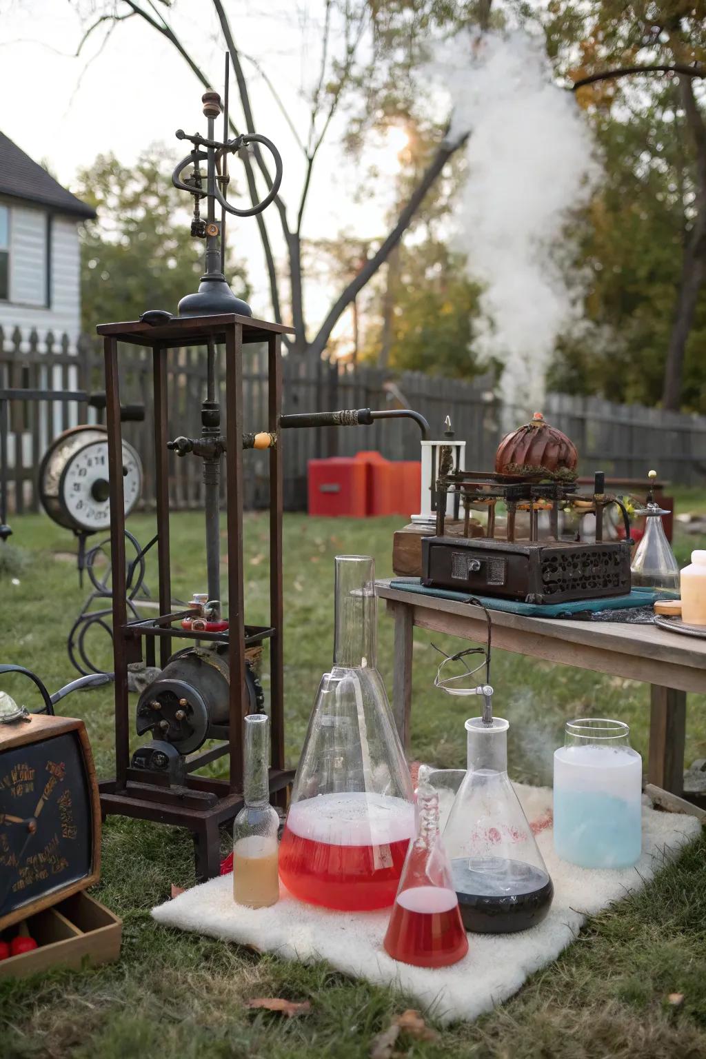 A mad scientist lab for interactive fun.