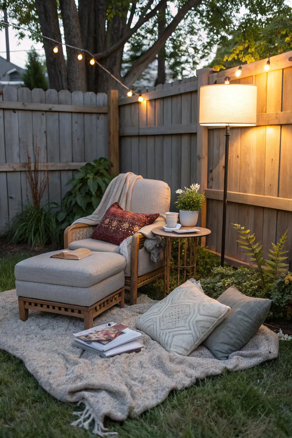 A reading nook is the perfect spot for solitude and relaxation.