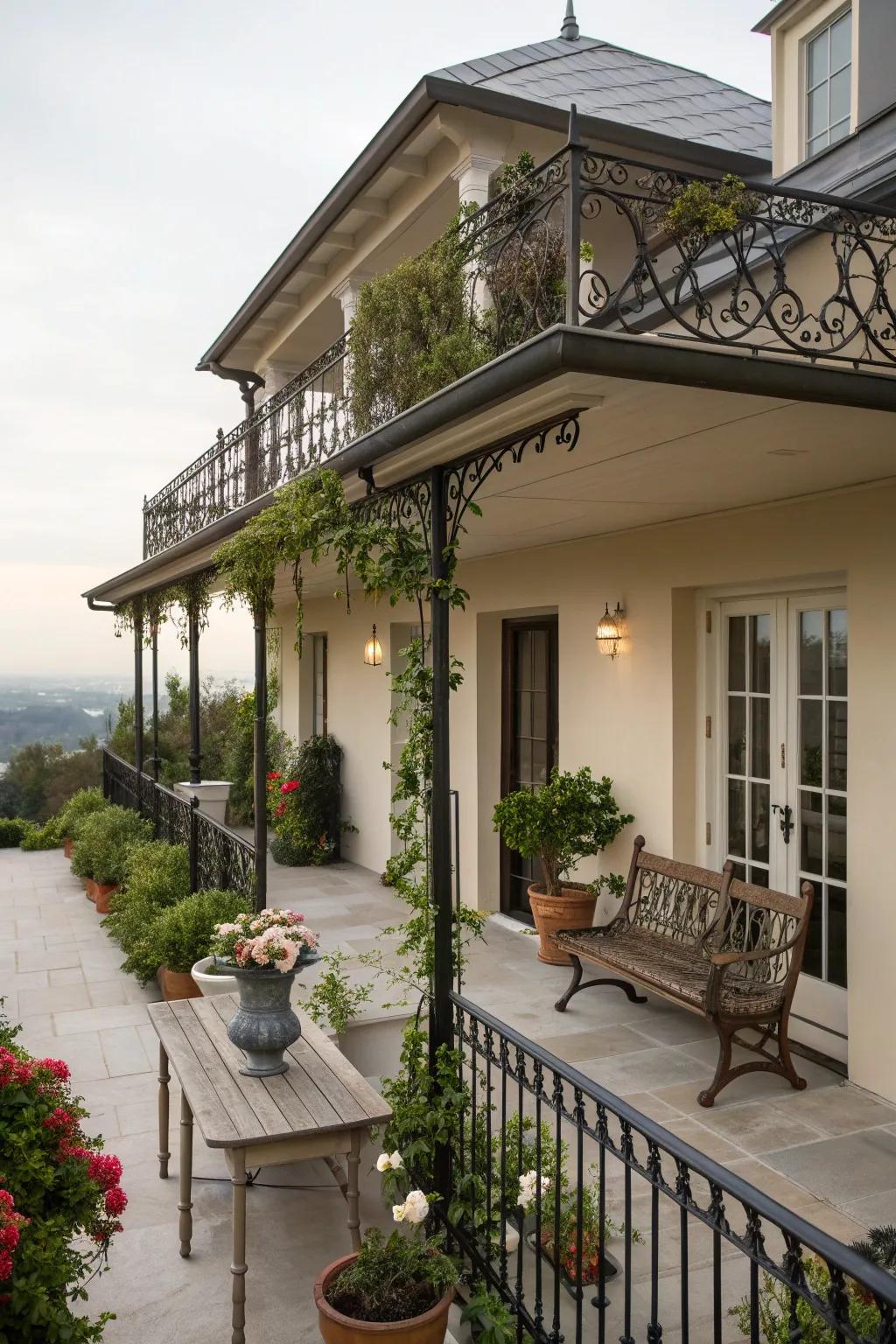 Gabled roofs are timeless and functional.