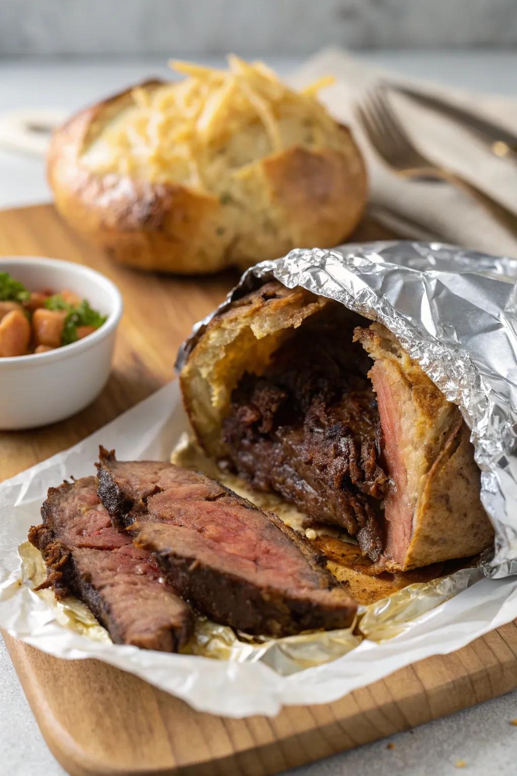 Smoky beef chuck, a tender and flavorful feast for any occasion.