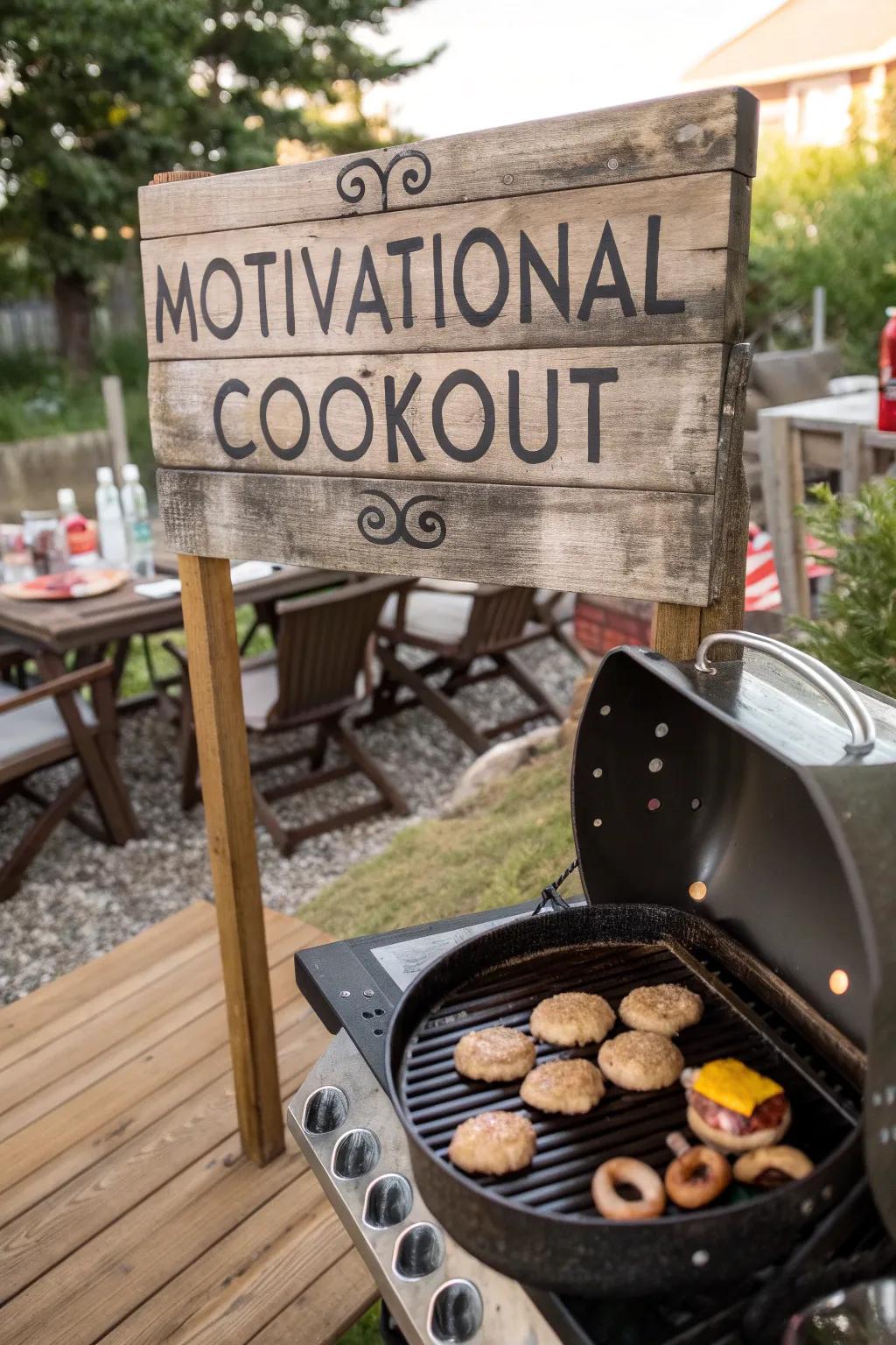 Encourage creativity with inspiring cookout quotes.