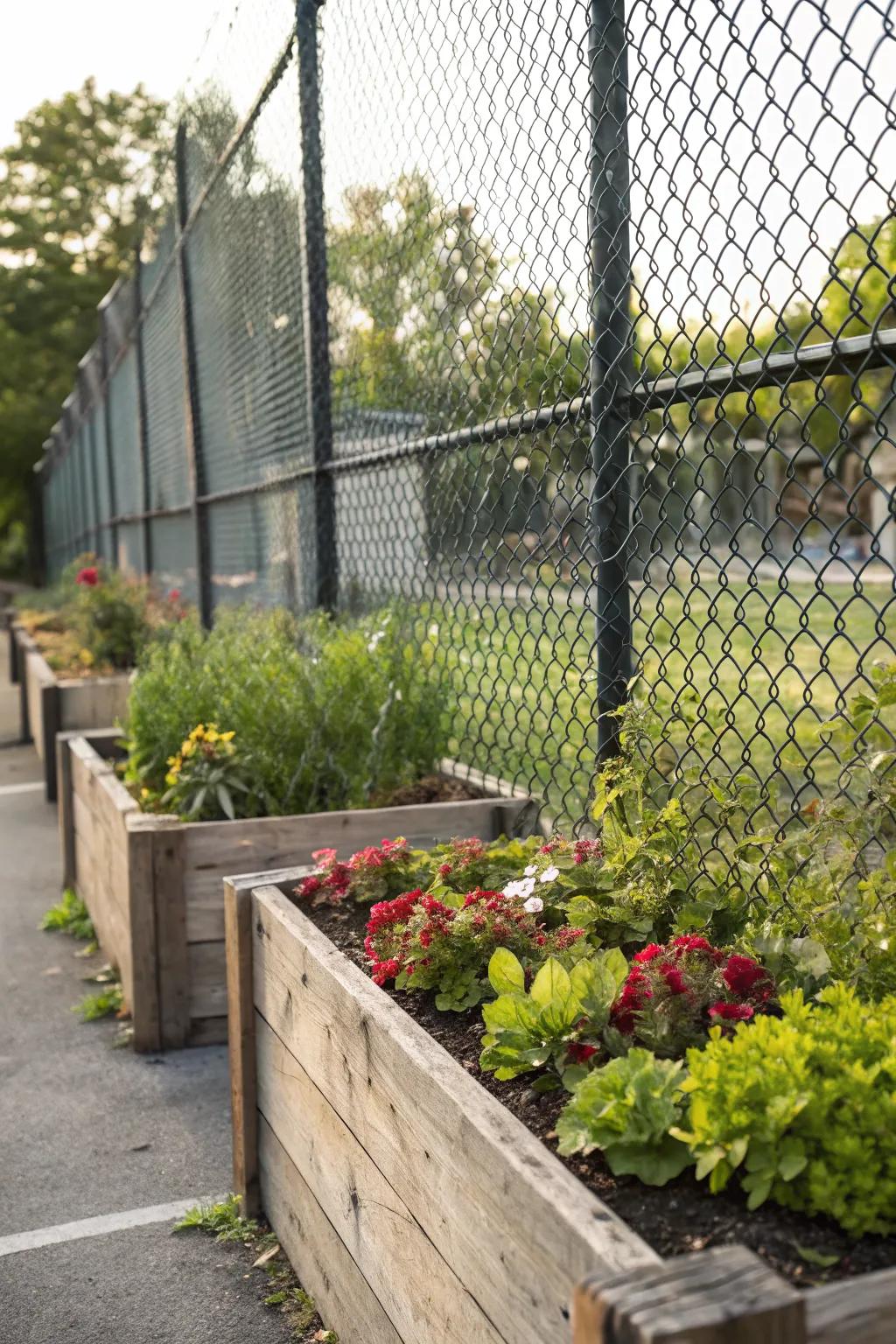 Raised beds fill gaps and enhance your garden.