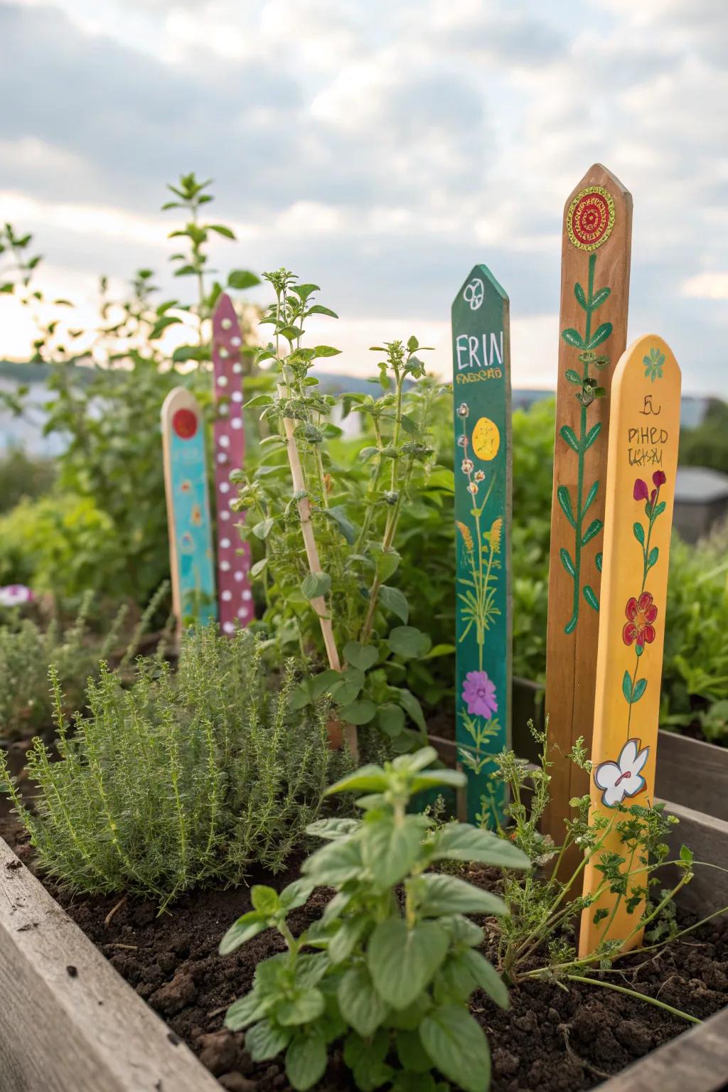 Plant markers keep your garden organized and stylish.