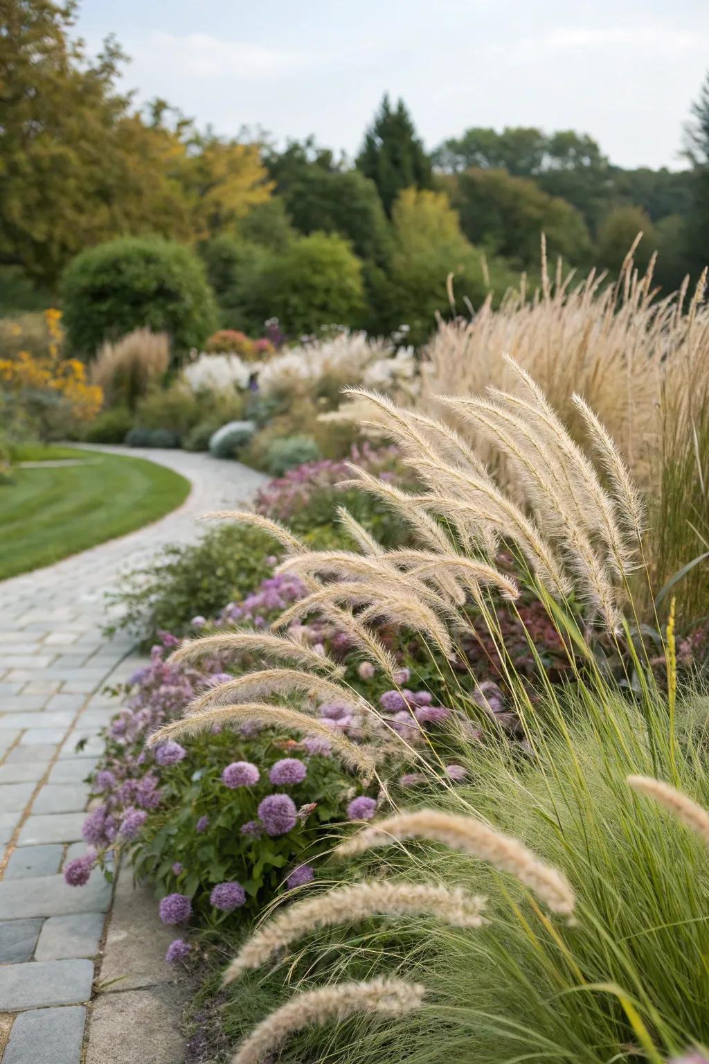 Ornamental grasses bring elegance and ease to any garden.