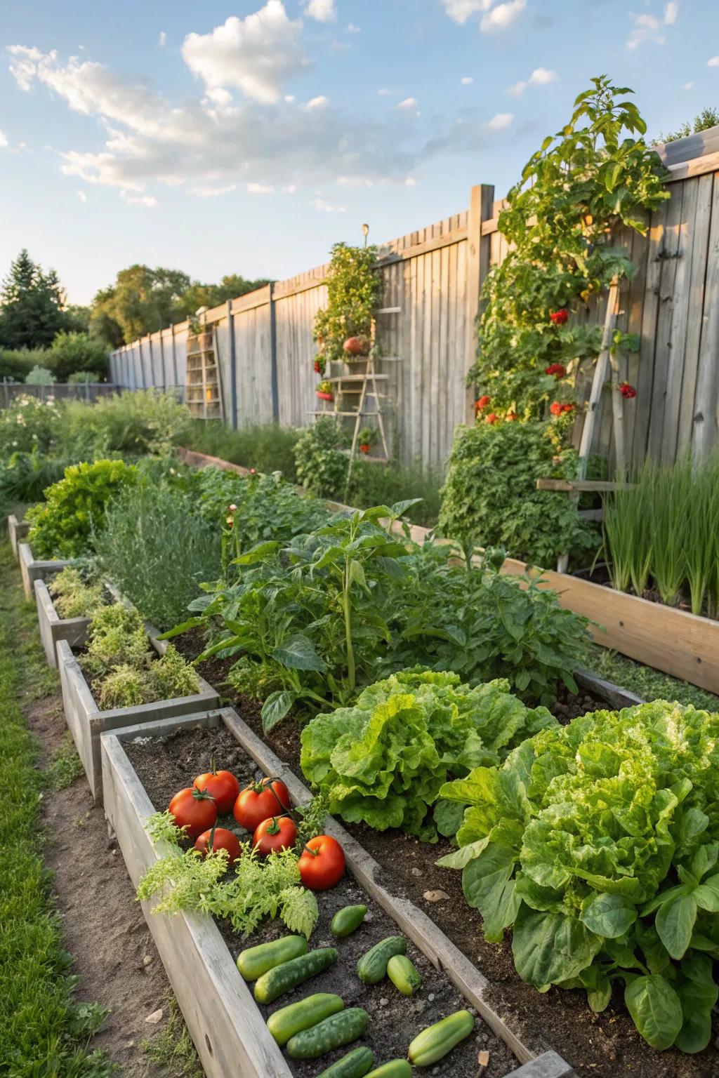 Reap the benefits of growing your own produce.