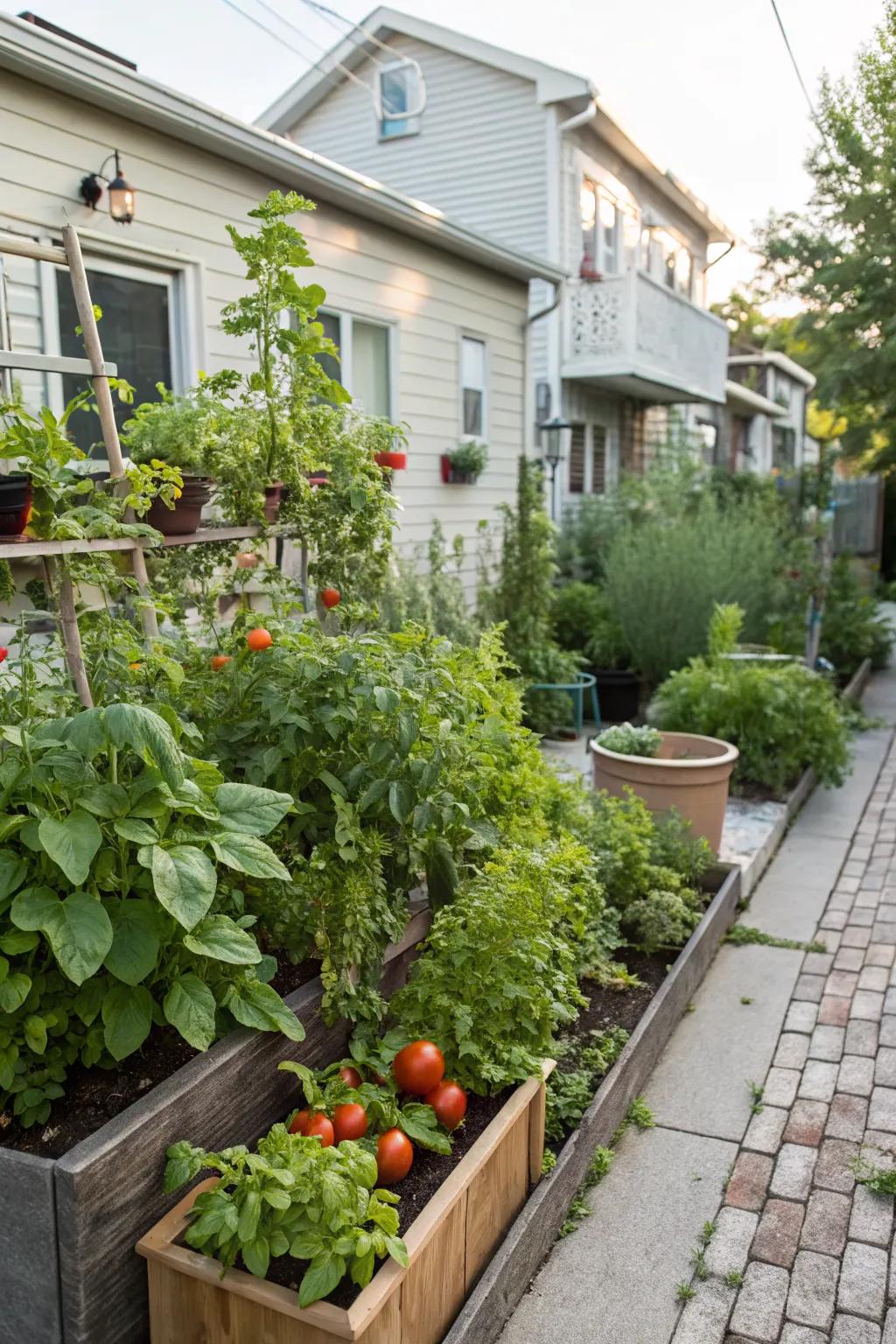 Harvest fresh flavors with a culinary garden.