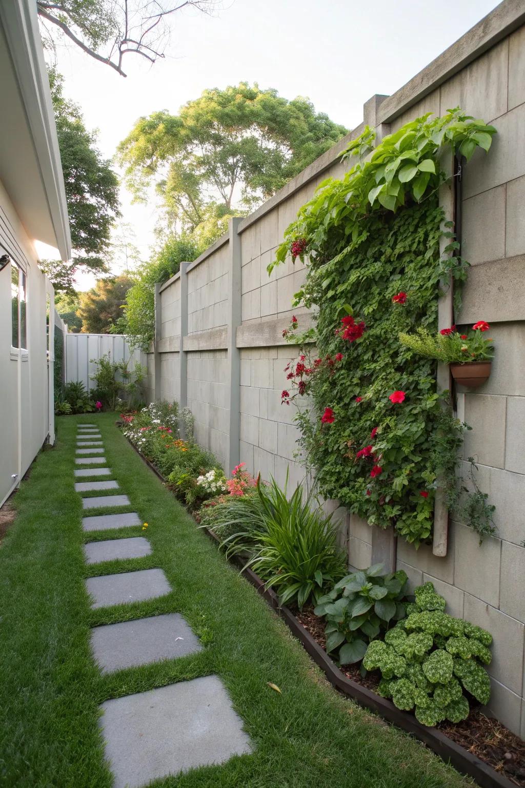 Vertical gardens that turn walls into green masterpieces.