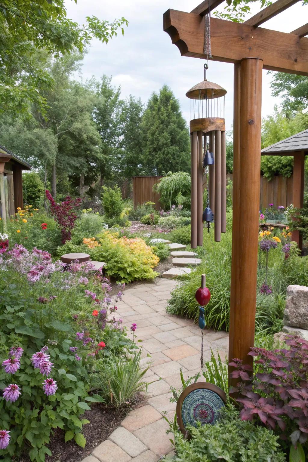 Explore and play in an interactive garden.