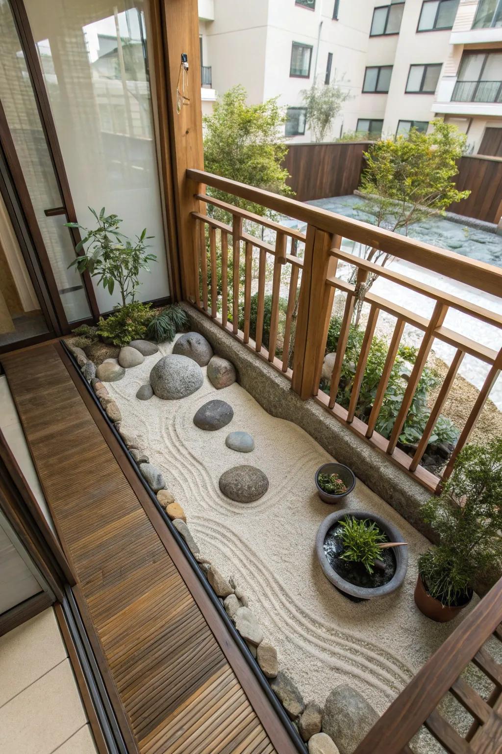A tranquil Zen oasis for peace of mind.