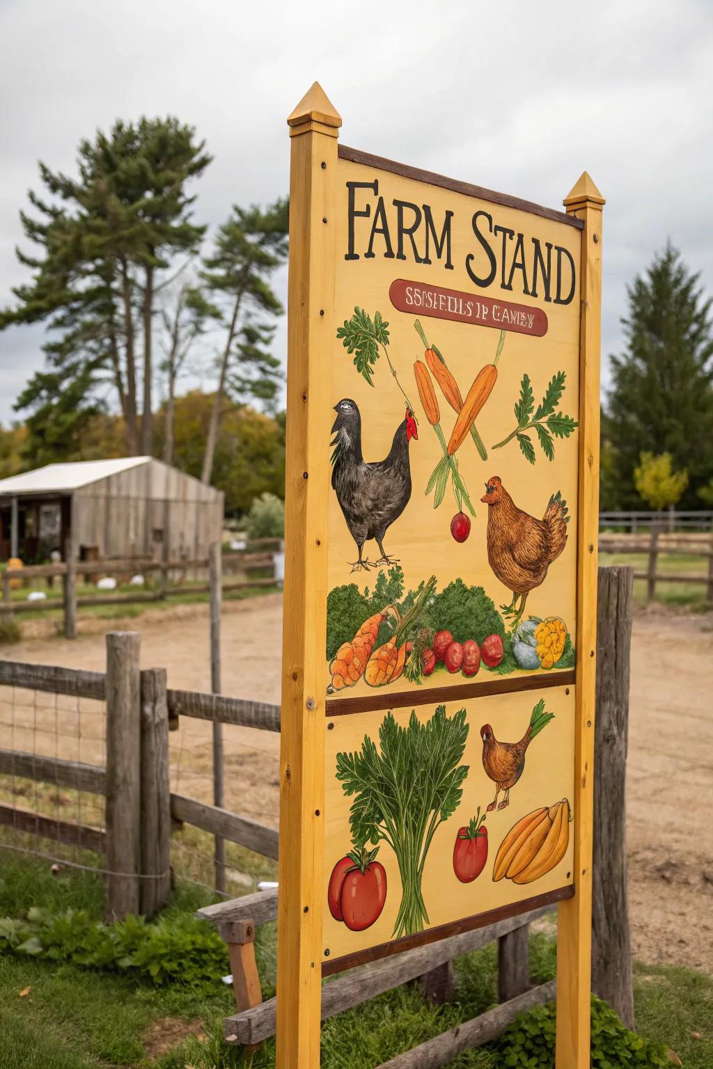 Custom illustrations bring personality and uniqueness to signage.