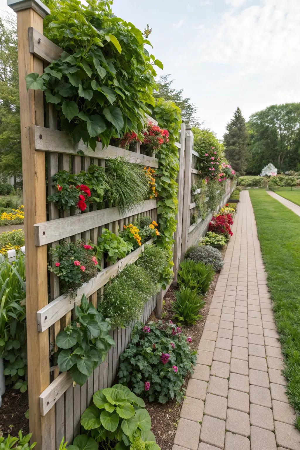 Grow upwards with vertical garden kickboards