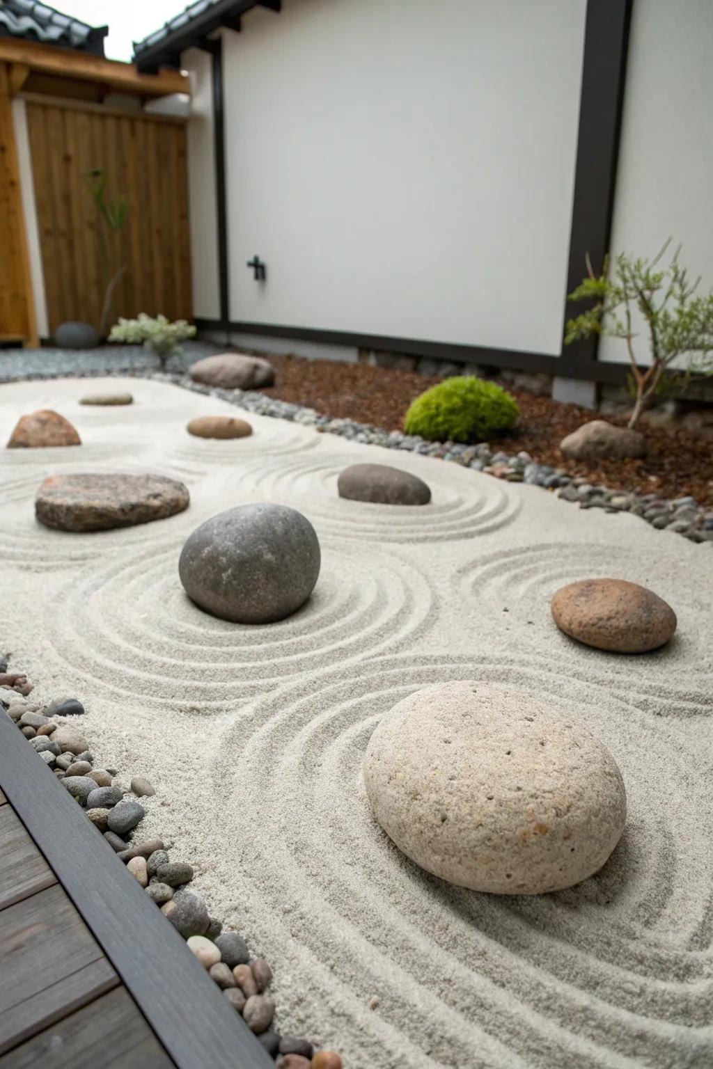 A calming zen retreat in your own backyard.