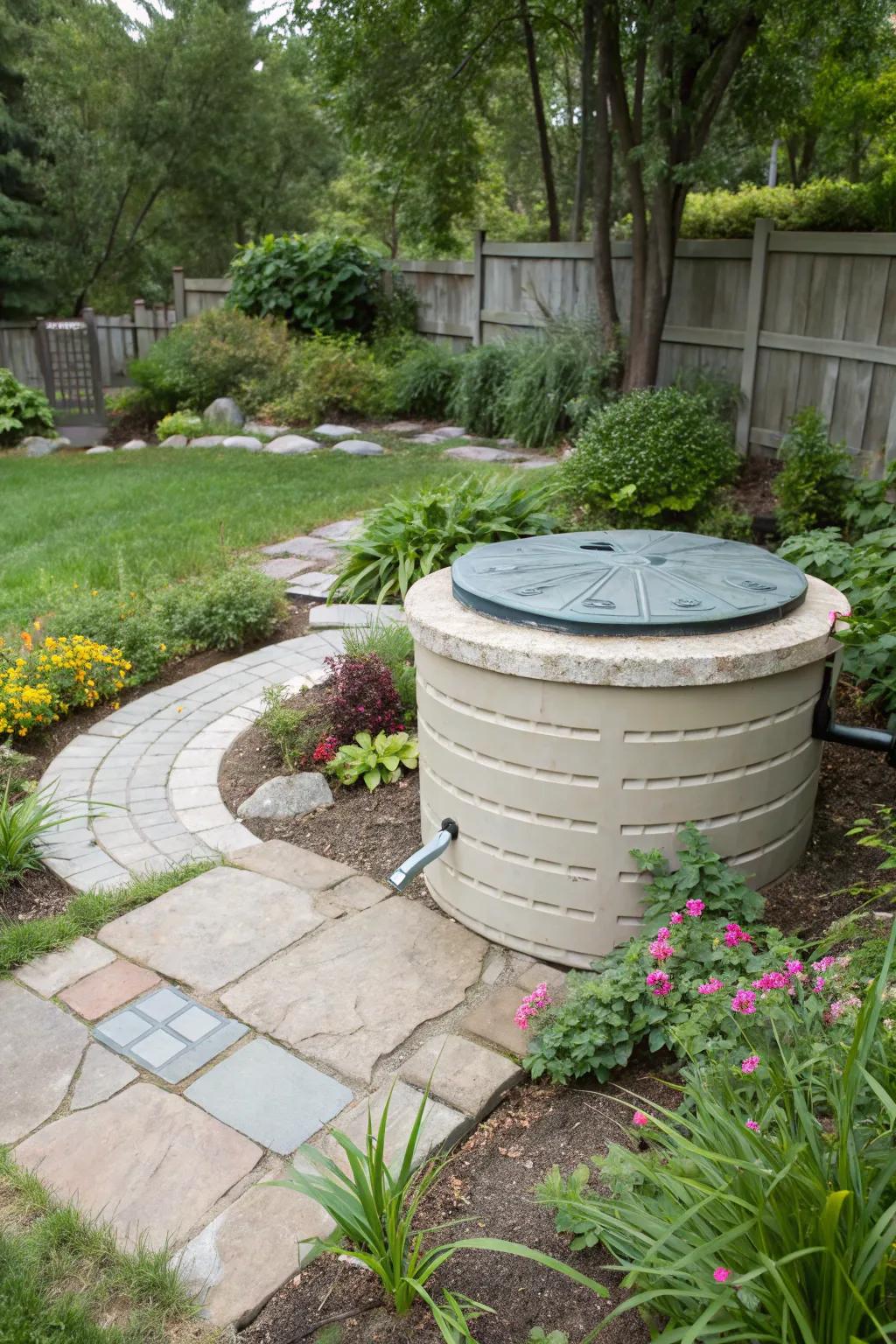 A custom cover can be tailored to seamlessly integrate with your garden design.