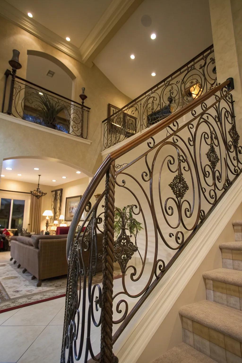Custom railings let you add personal flair and creativity to your home.