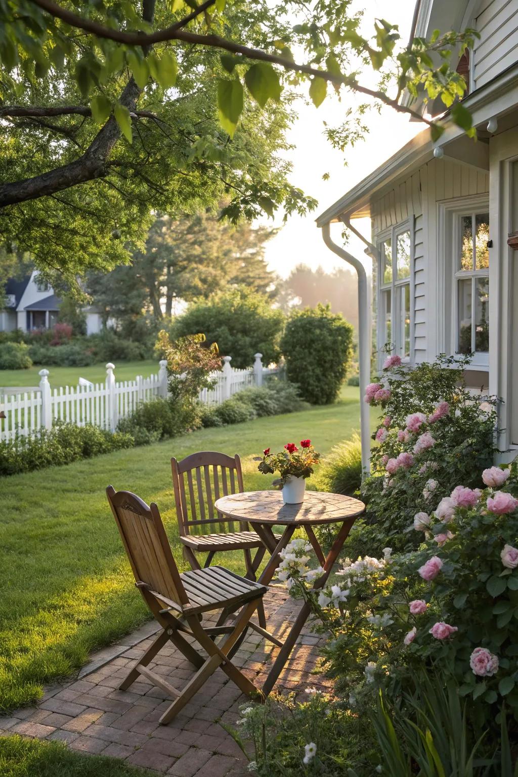 A cozy seating area invites relaxation.