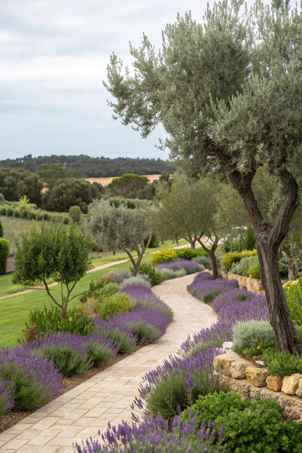 Create a Mediterranean oasis in your backyard.