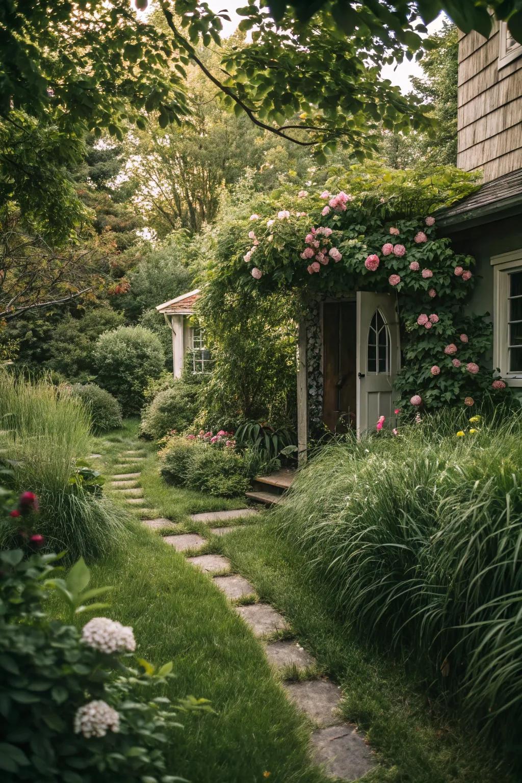 Discover the magic of a secret garden in your front yard.
