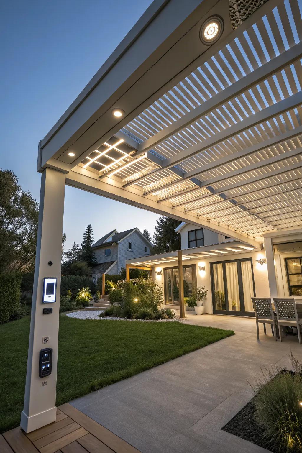 Embrace technology with smart home integration.