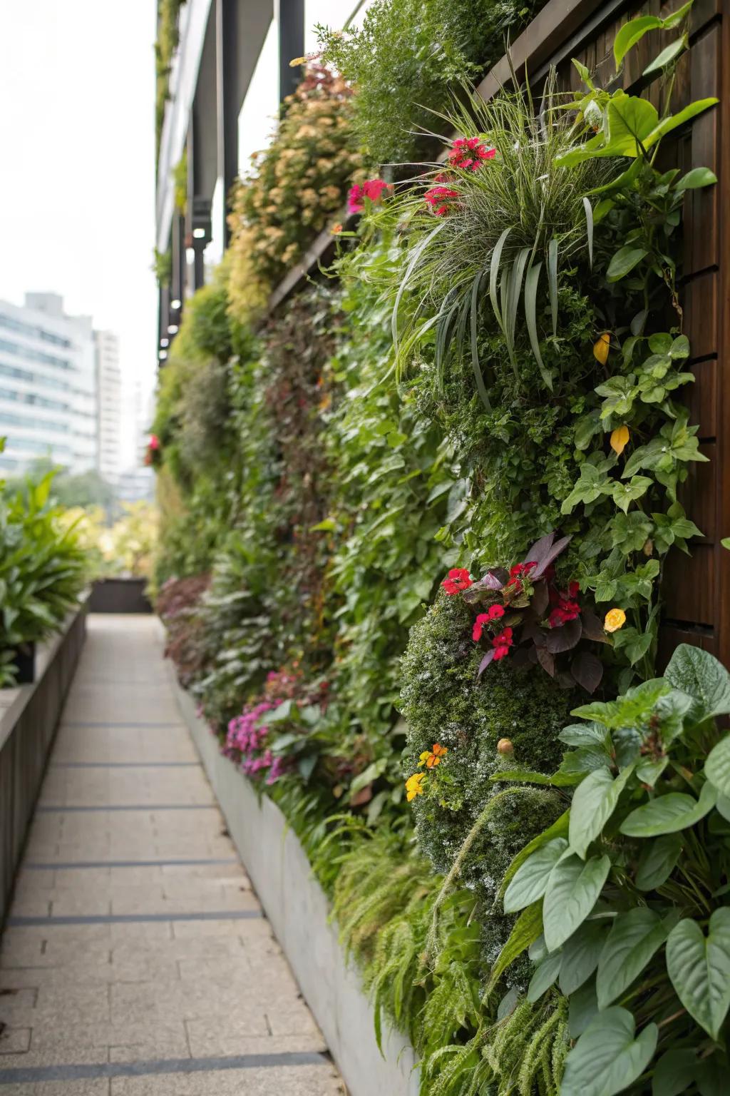Vertical gardening transforms small spaces into lush retreats.