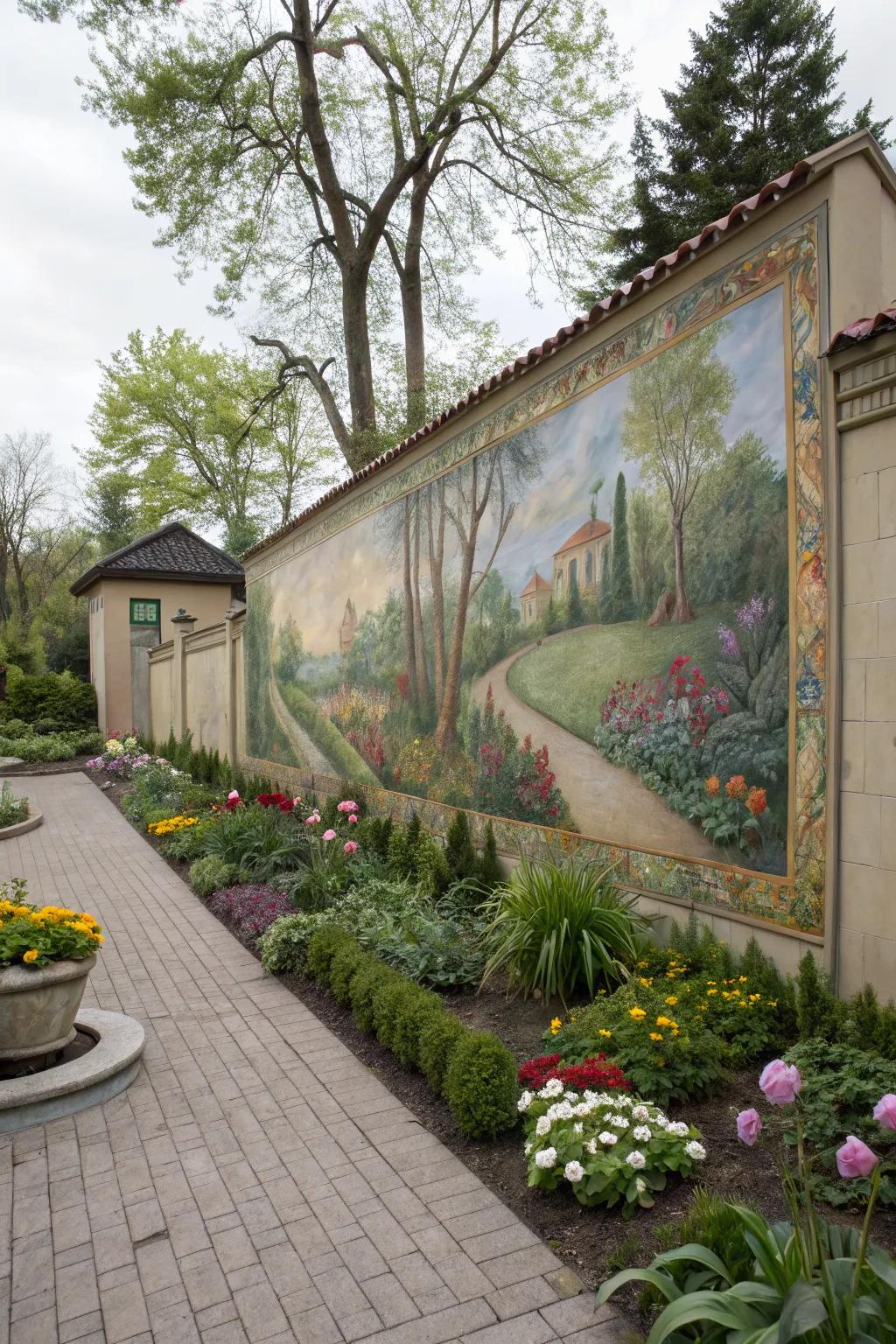Murals can turn any wall into a stunning work of art.