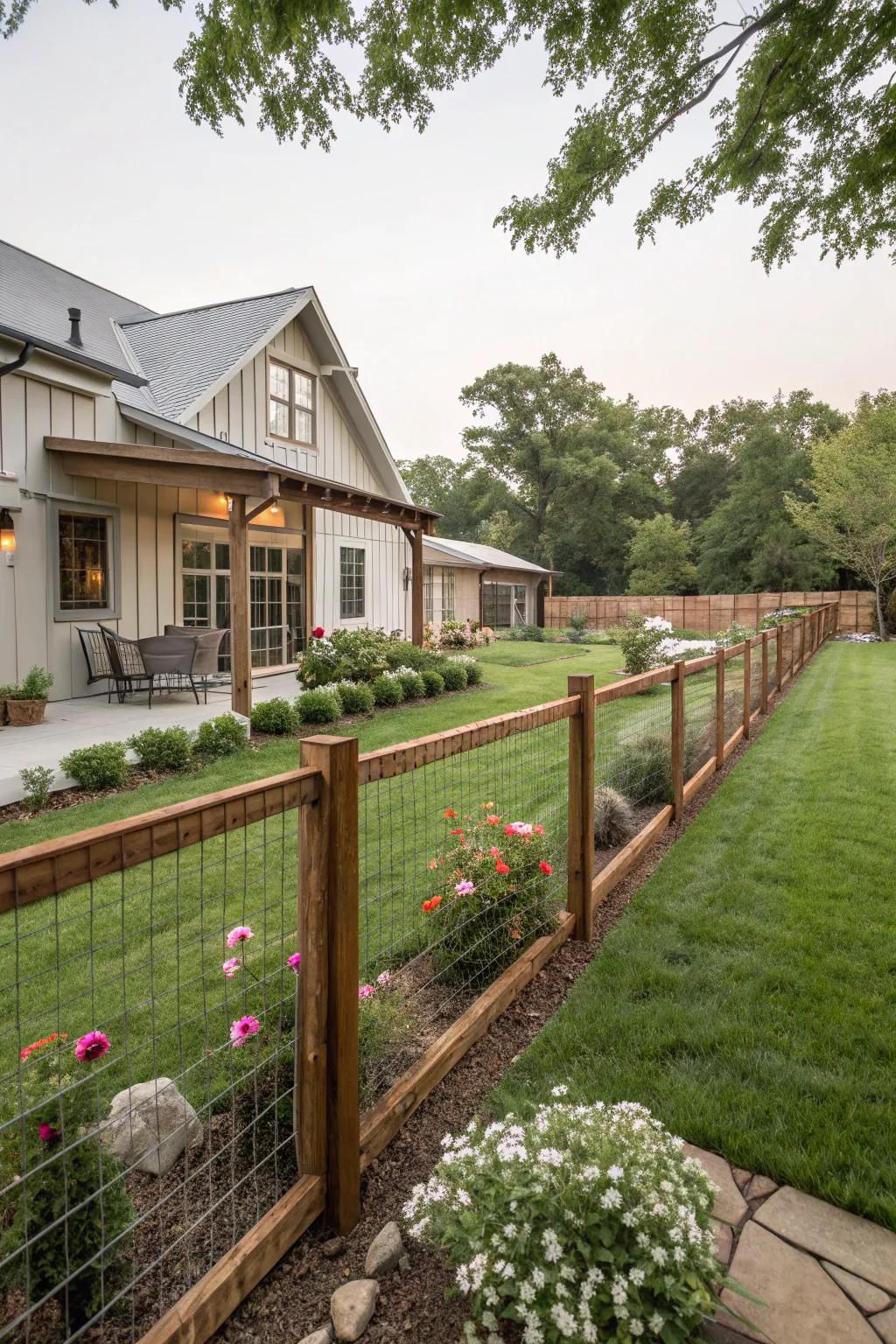 Combine rustic charm with modern elegance using rebar.