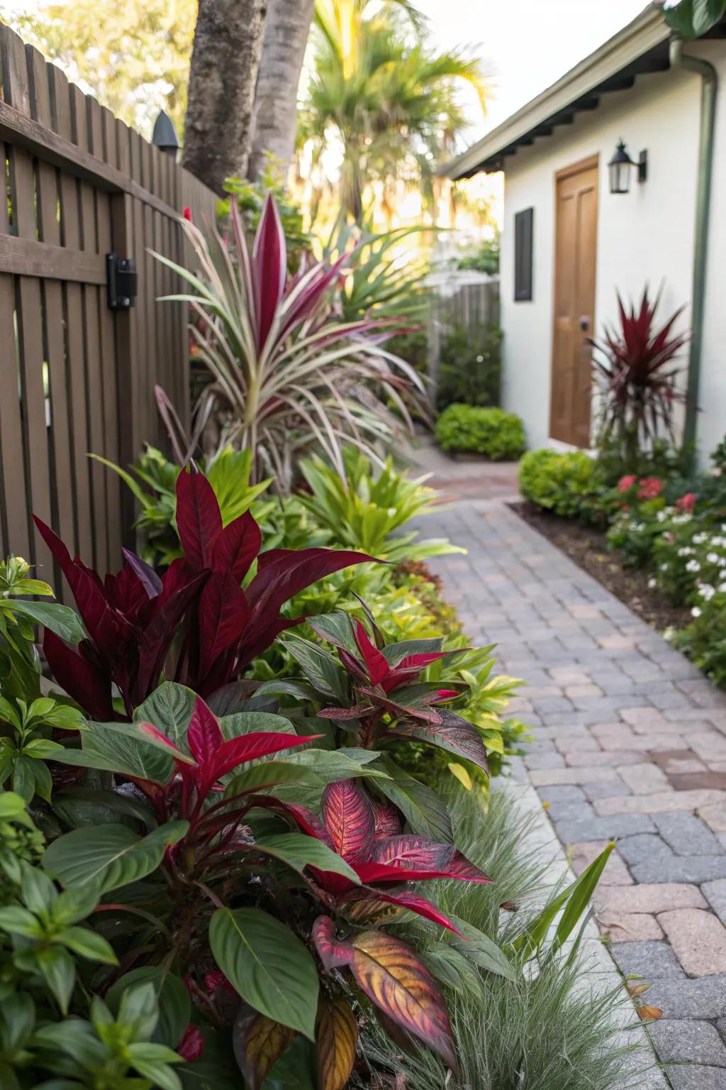 Bold foliage adds drama and focus to your landscape.