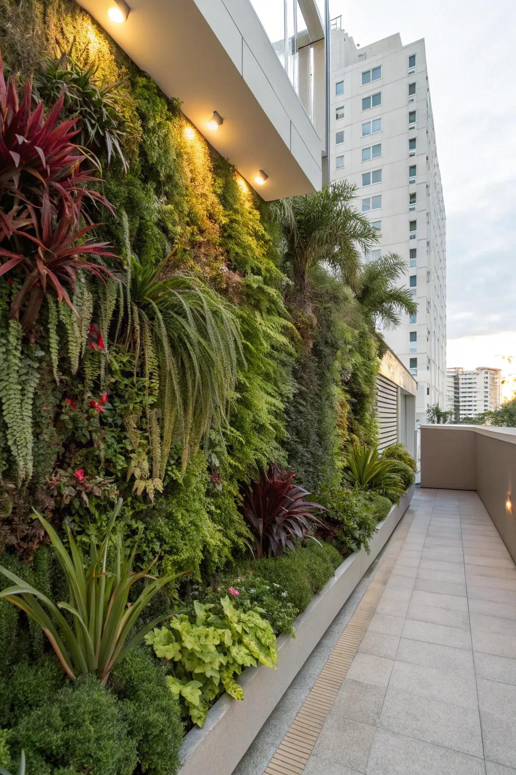Transform bare walls into lush vertical gardens.