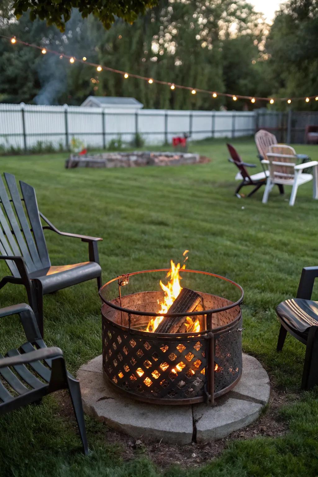 Versatile and convenient portable fire pit solutions.