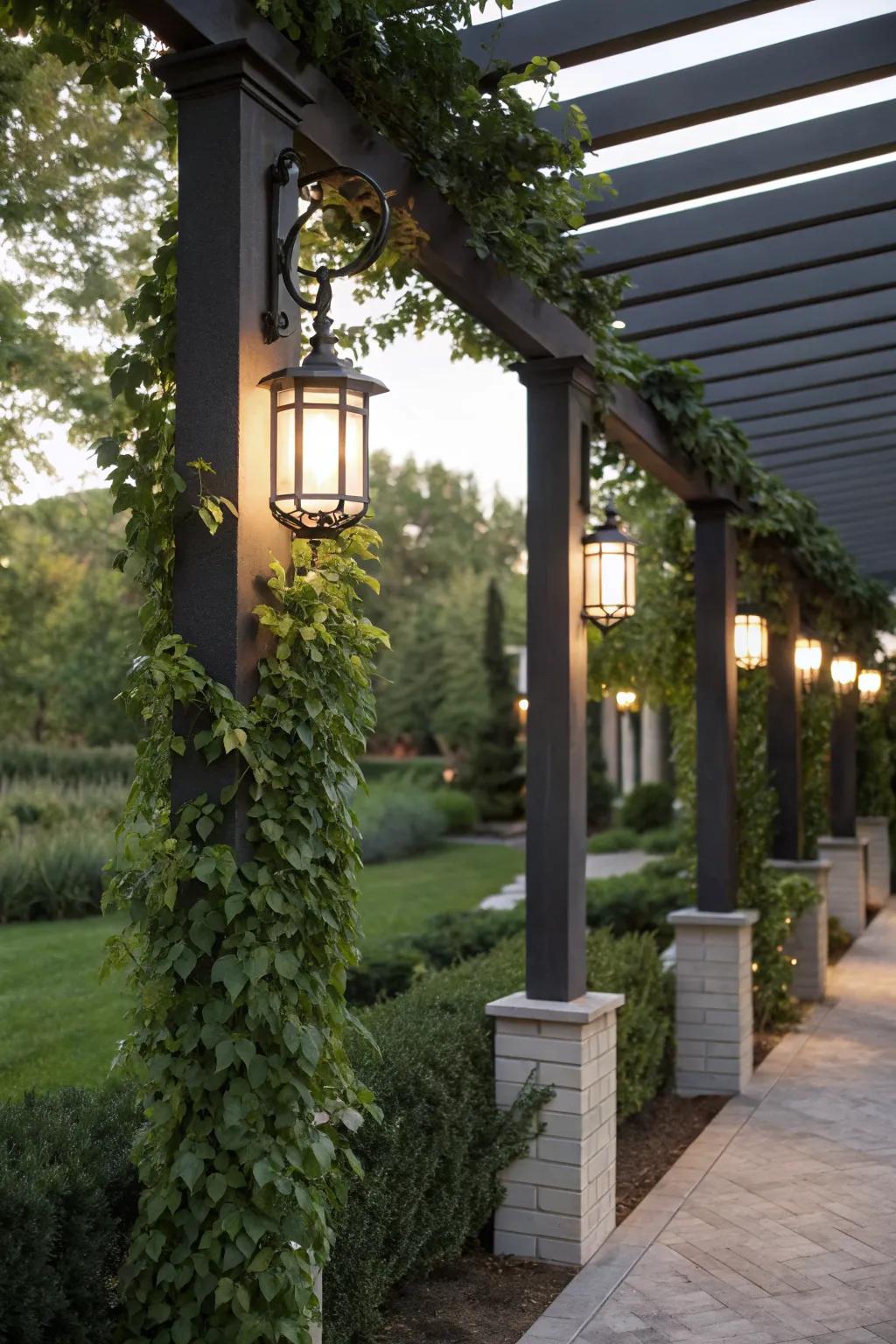 Wall sconces offer a stylish and practical lighting solution.