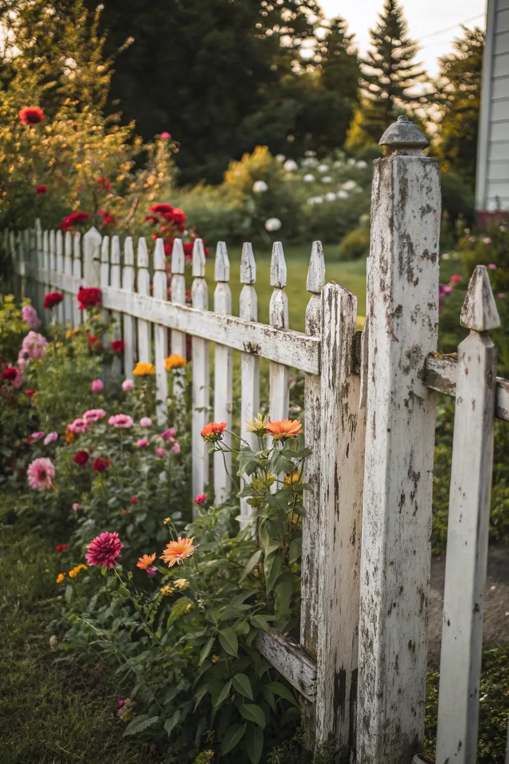 Vintage vibes add timeless character to your outdoor space.