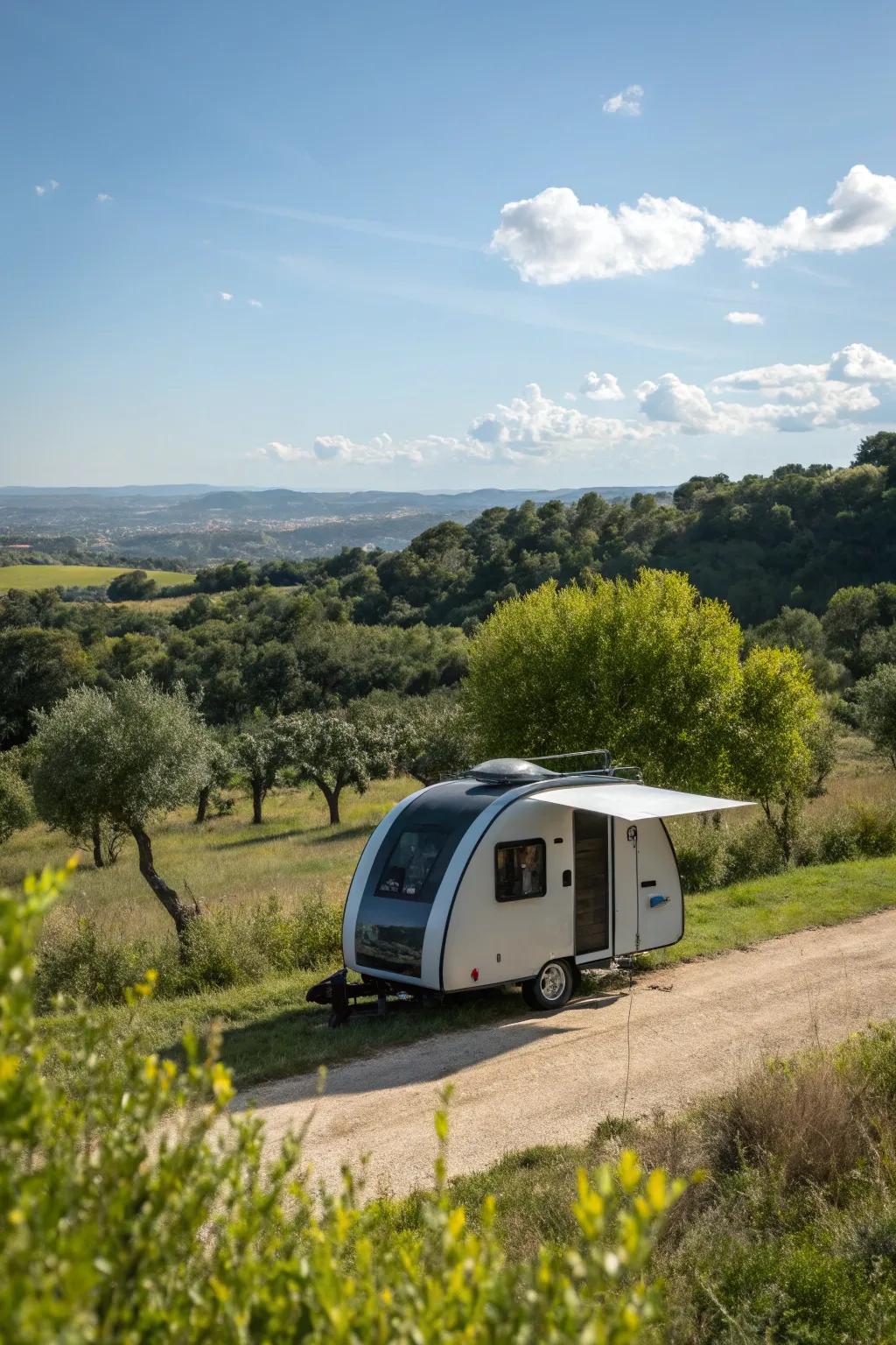 A portable pod perfect for adventurous spirits.
