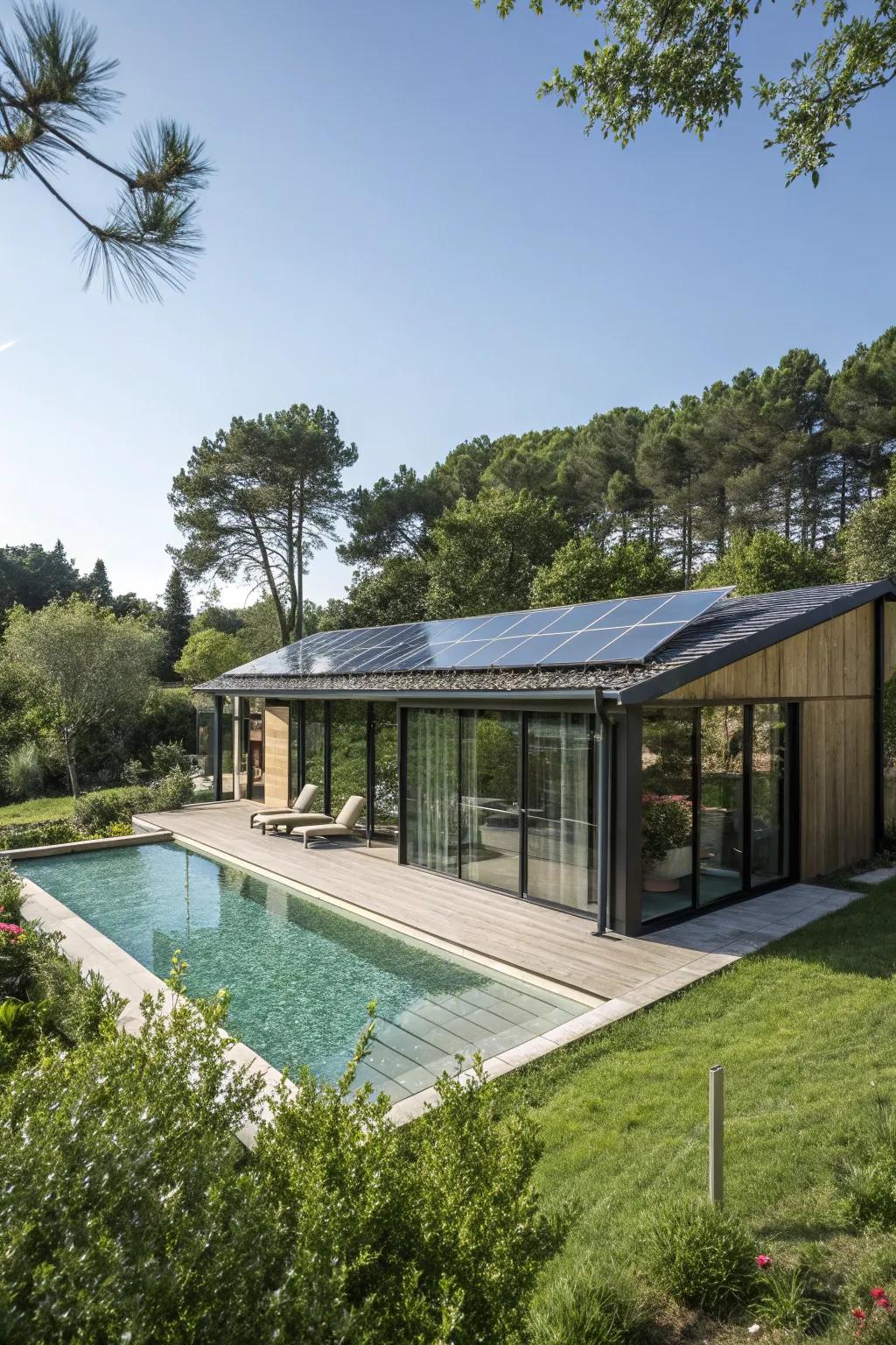 Eco-friendly features make your outhouse sustainable and cost-effective.